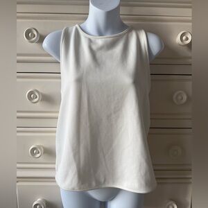 Zara Cream Sleeveless Tank Top